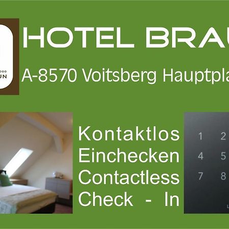 Hotel Braun Voitsberg Esterno foto